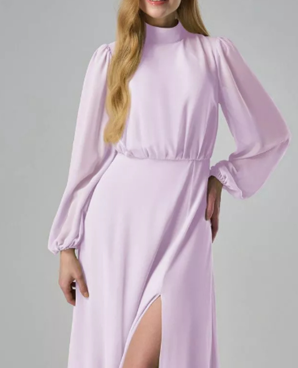 AW BRIDAL SZ 8 M lilac Bryony wedding formal cocktail party maxi dress NEW 0B11